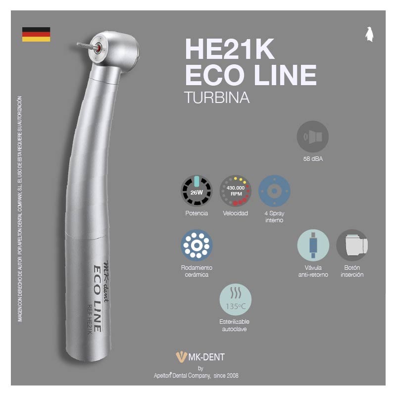 TURBINA H21K  MK-DENT