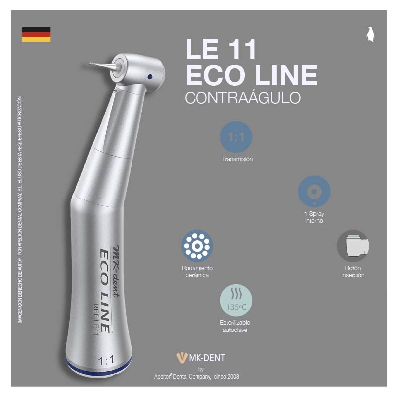 CONTRAÁNGULO ECO LINE LE11MK-DENT