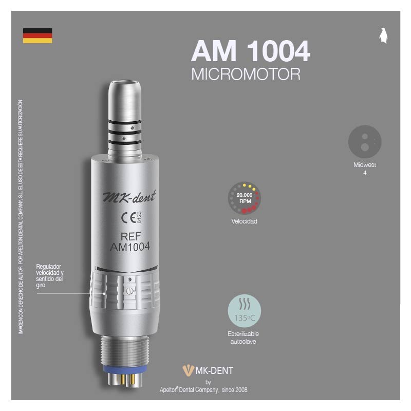 AM 1004 AIR MICROMOTOR MK-DENT