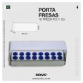 PORTA FRESAS 16 INSERCIONES FG/CA MDMS
