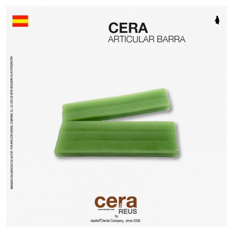 GREEN ARTICULAR WAX IN BARS REUS