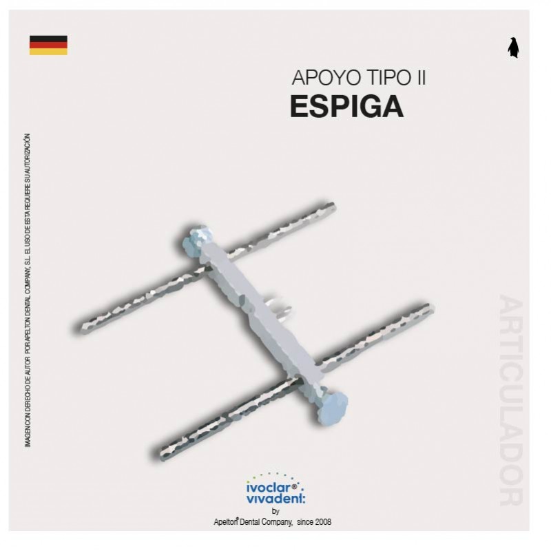 ADJUSTABLE SUPPORT PINS TYPE 2 STRATOS 300 IVOCLAR VIVADENT