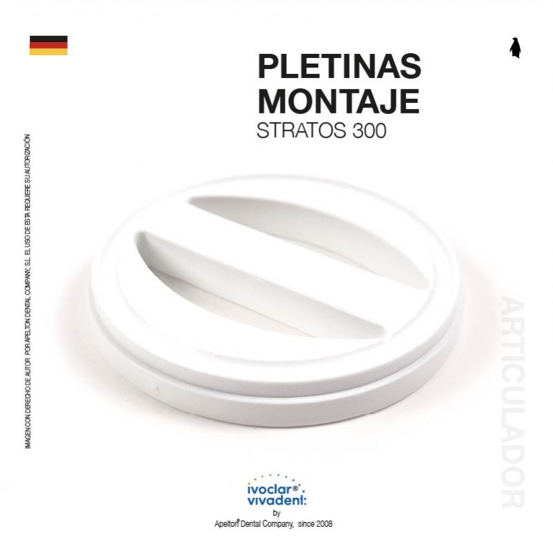 PLETINAS ZÓCALO RETENTIVOS STRATOS 300  IVOCLAR VIVADENT