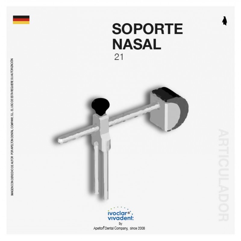 NOSEPIECE HOLDER FACEBOW STRATOS IVOCLAR VIVADENT