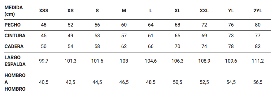 Garys Twill Unisex Robe Sizes
